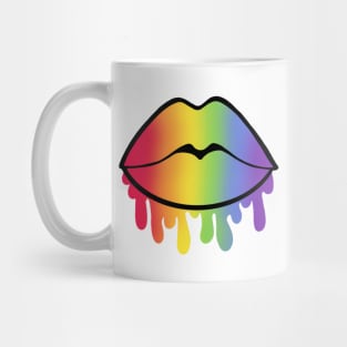 Rainbow Lips Mug